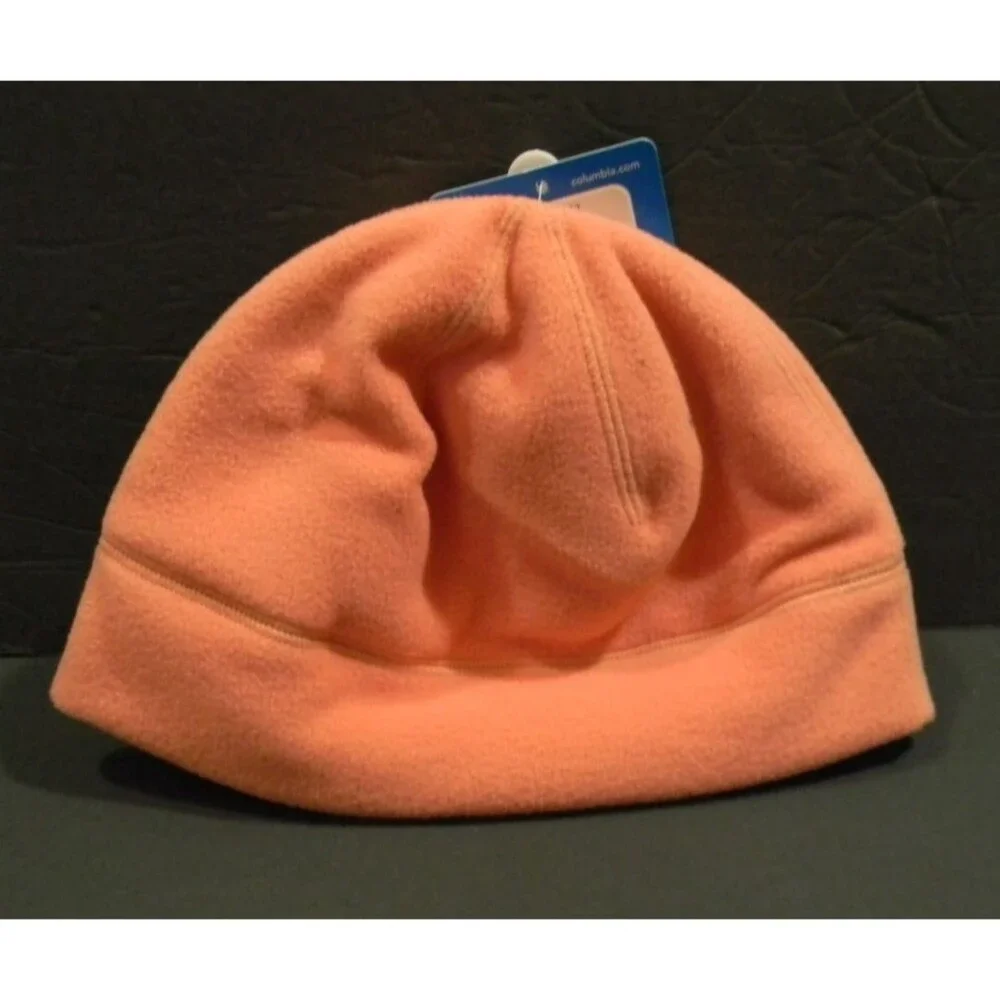 Columbia Youth Fleece Beanie Hat Size S/M Coral NWT